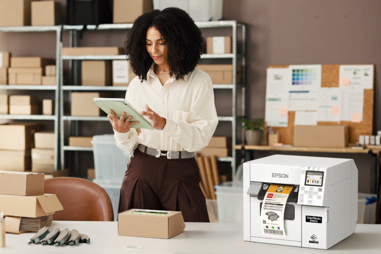 Epson ampl&iacute;a la gama ColorWorks con la nueva impresora de etiquetas en color CW-D3800e