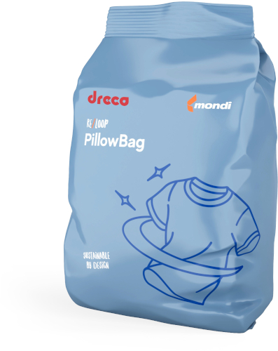 Mondi y Dreco lanzan un envase para detergente en polvo que contiene un 50 % de material reciclado posconsumo