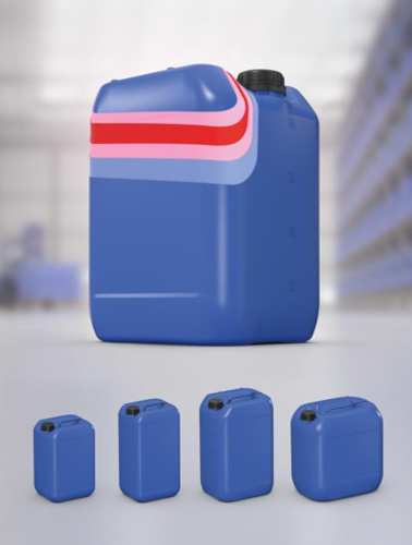 Los nuevos jerrycans SC2 de Schütz convencen por su óptima geometría, diferentes variantes de capacidad, una apilabilidad compatible y numerosas opciones de equipamiento. Esto incluye modelos Green Layer, Foodcert y Cleancert y soluciones de barrera EVOH y SMP.