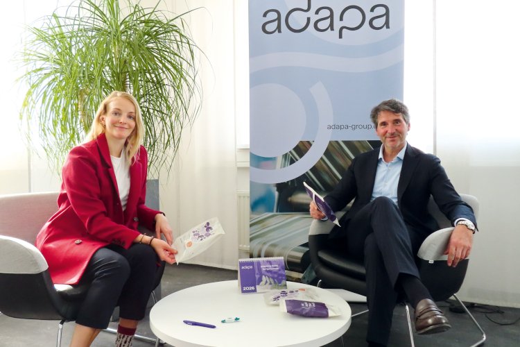 Stefano Manfredi, Director Comercial y Alena Maran, Vicepresidenta de Estrategia y Transformaci&oacute;n adapa