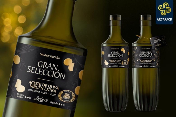 El dise&ntilde;o de envases de aceite de oliva obtiene dos sellos ARCAPACK de oro, certificando la apuesta del sector por el dise&ntilde;o