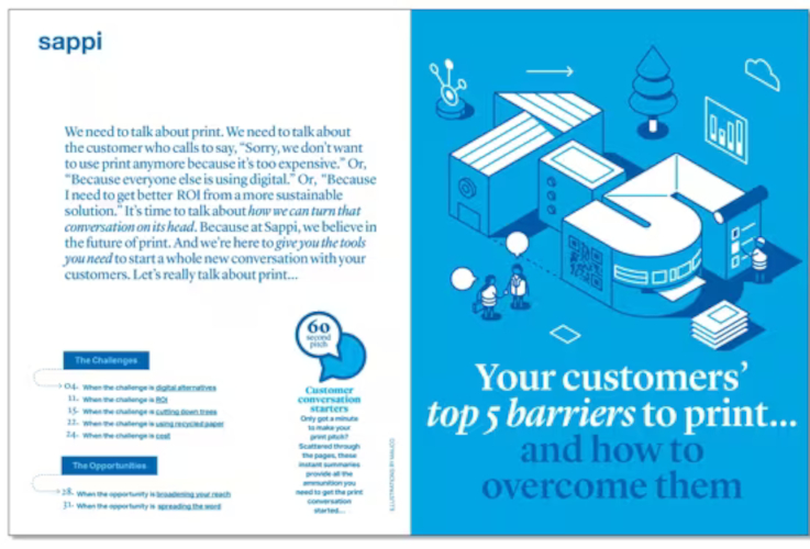 Sappi Europe lanza Let's Talk About Print, una nueva gu&iacute;a dise&ntilde;ada para reforzar la confianza en la industria gr&aacute;fica