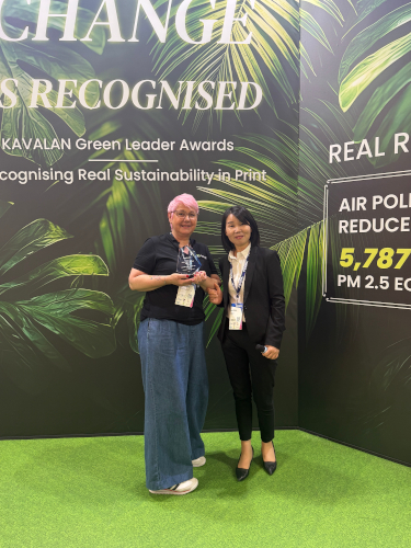 Anunciados los ganadores de los Premios Kavalan Green Leader de este año en FESPA Barcelona