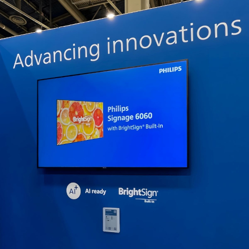PPDS and BrightSign® form strategic partnership bringing new choice with Philips Signage 6060 range