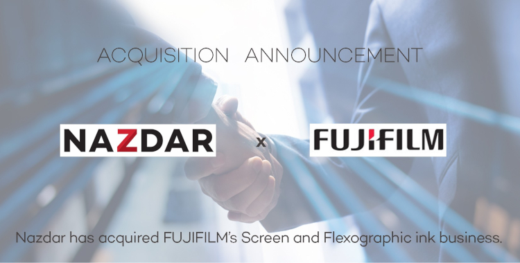 Nazdar anuncia la adquisici&oacute;n del negocio de tintas anal&oacute;gicas para serigraf&iacute;a y flexograf&iacute;a de FUJIFILM North America Corporation