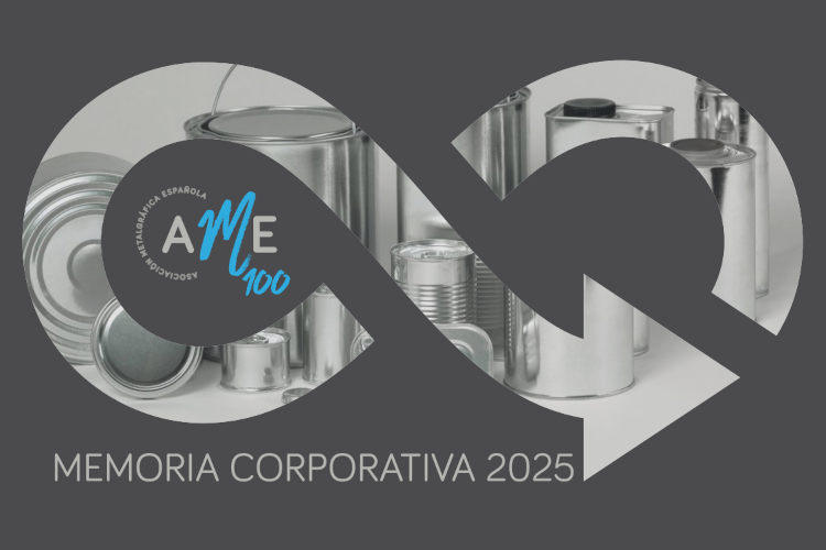 La Asociación Metalgráfica Española (AME) publica su Memoria Corporativa 2025
