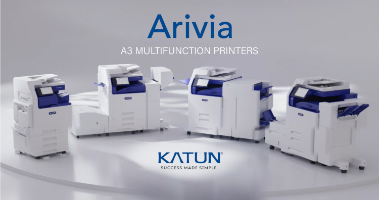 Las impresoras multifunción Arivia de Katun obtienen la prestigiosa etiqueta ecológica «Blue Angel»