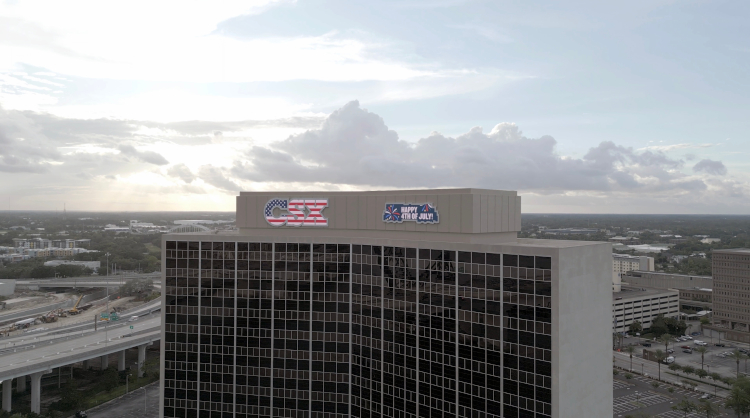 CSX Transportation ilumina el horizonte de Jacksonville con pantallas Nanolumens Performance Series