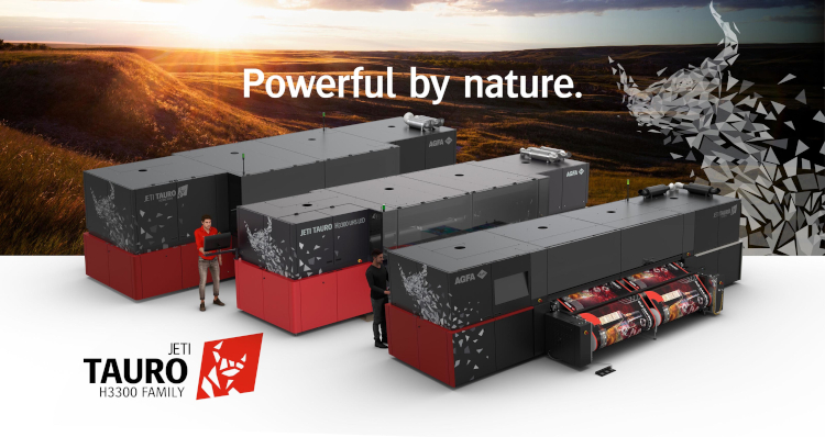 Agfa acerca la consolidada familia Jeti Tauro a m&aacute;s empresas de impresi&oacute;n con la nueva Tauro H3300 HS