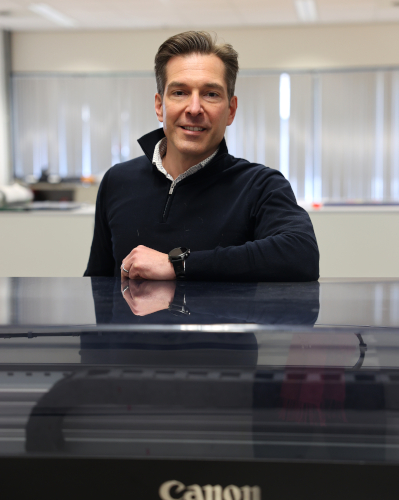 Martijn van Hoorn, Senior Vice President, R&D and Head of Sustainability Steering Committee, Canon Production Printing