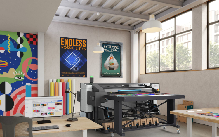 HP impulsa una nueva era de producción gráfica con IA con la nueva impresora HP Latex R530 AI