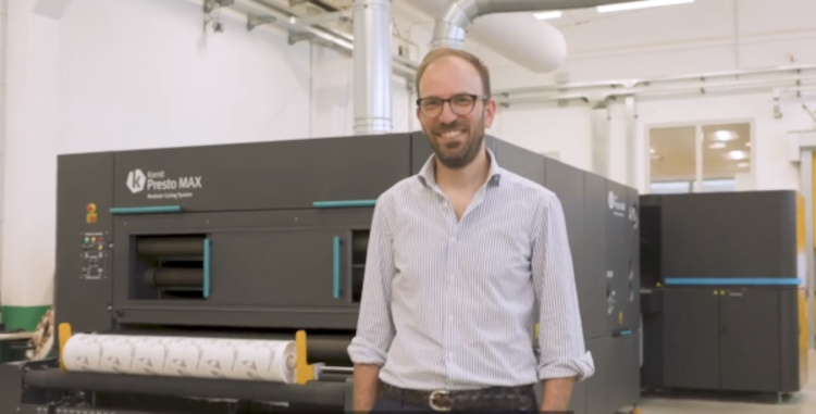 Especialista italiano en acabados textiles aporta agilidad digital a la fabricación de textiles de lujo con Kornit Digital