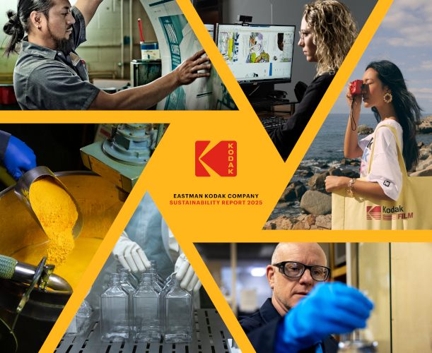 El nuevo informe de sostenibilidad de Kodak destaca un progreso continuo