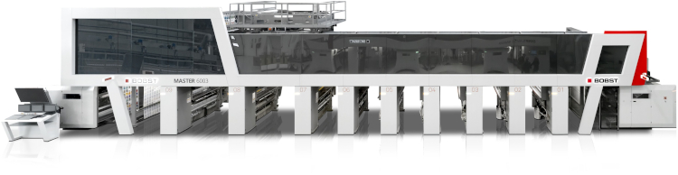 BOBST presenta la nueva rotativa de huecograbado MASTER 6003 que combina un suministro de tinta optimizado y una automatización avanzada