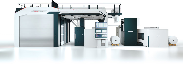 Windm&ouml;ller & H&ouml;lscher introduces ONEFLEX: the newest CI flexo press for flexible packaging printing